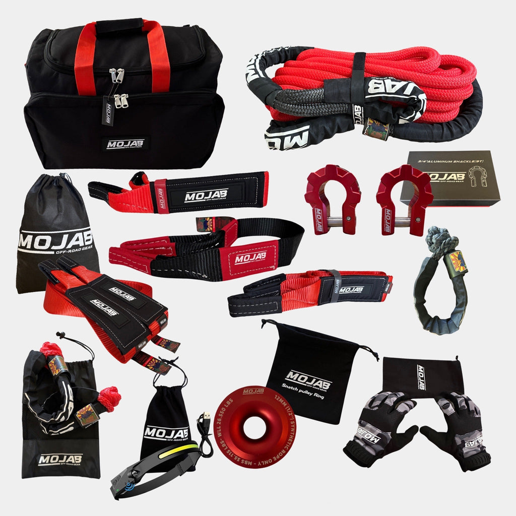 Extreme Recovery Kit (14 items + 9 storage bags + 4 Velcro tapes) *Lifetime Warranty