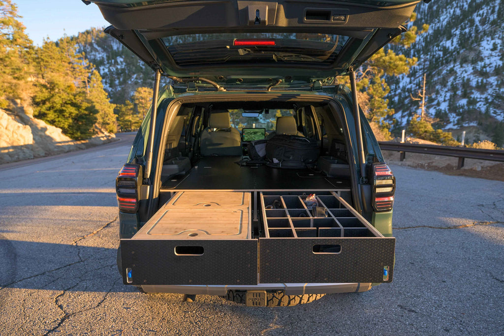 4Runner 6th Gen Dual Drawer Storage PreCut Kit - 2 Options