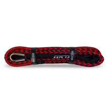 Load image into Gallery viewer, Premium 3/8” x 62’ dual black and red synthetic winch line