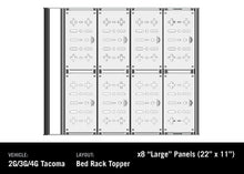 Load image into Gallery viewer, Toyota Tacoma (2005+) Bed Rack - DRIFTR Topper (Add-on)