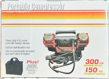 Load image into Gallery viewer, Combo Pac 300LPM 12V Twin Cylinder Heavy Duty Offroad, Overland Air Compressor