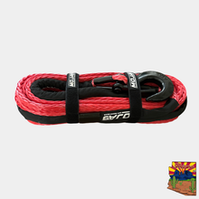 Load image into Gallery viewer, 1/2'' x 78' Synthetic Winch Rope with Removable  forged winch hook