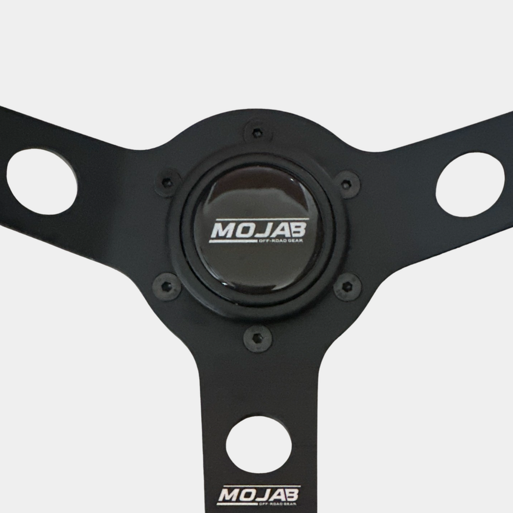 13.5''  MOJAB Deep Dish Steering Wheel Leather/Suede