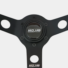 Load image into Gallery viewer, 13.5''  MOJAB Deep Dish Steering Wheel Leather/Suede