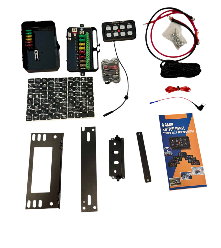 8 Gang Bluetooth Switch Panel