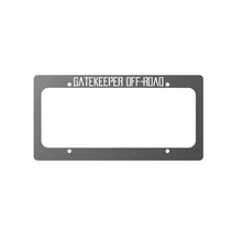 Load image into Gallery viewer, "Gatekeeper Off-Road" License Plate Frame