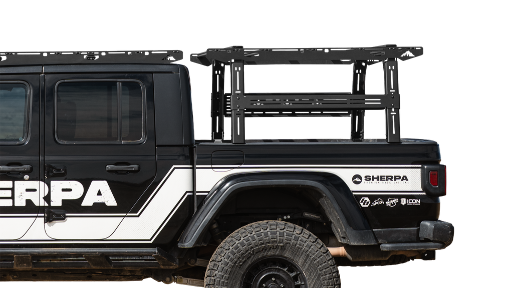 Jeep Gladiator Rack Height PAK System Bed Rack