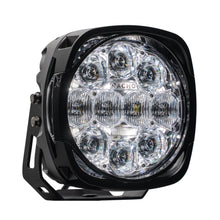 Load image into Gallery viewer, NACHO Grande - Close-up of the LED lens demonstrating its bright illumination and 8 unique modes.