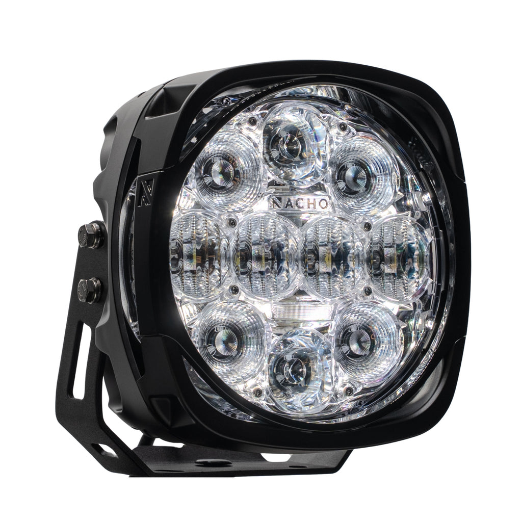 NACHO Grande 4 Lo off-road light showcasing its sleek design and powerful features for outdoor enthusiasts.