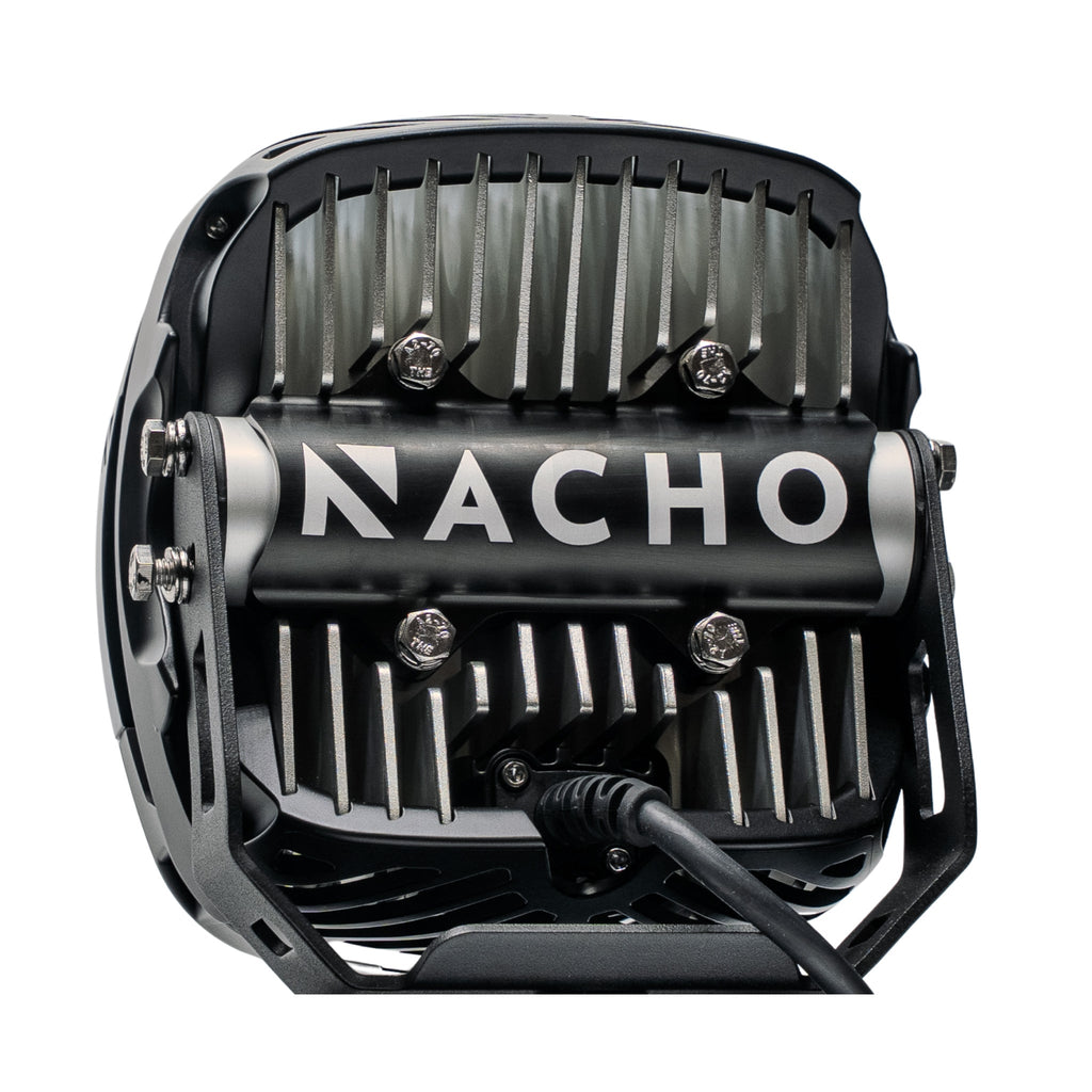 NACHO Grande - Lifestyle image of outdoor enthusiasts using the 6.75" Multi-Mode LED (Constant Power) at night.