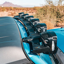 Load image into Gallery viewer, NACHO Grande - Nighttime outdoor adventure with the 6.75" LED light providing bright illumination.