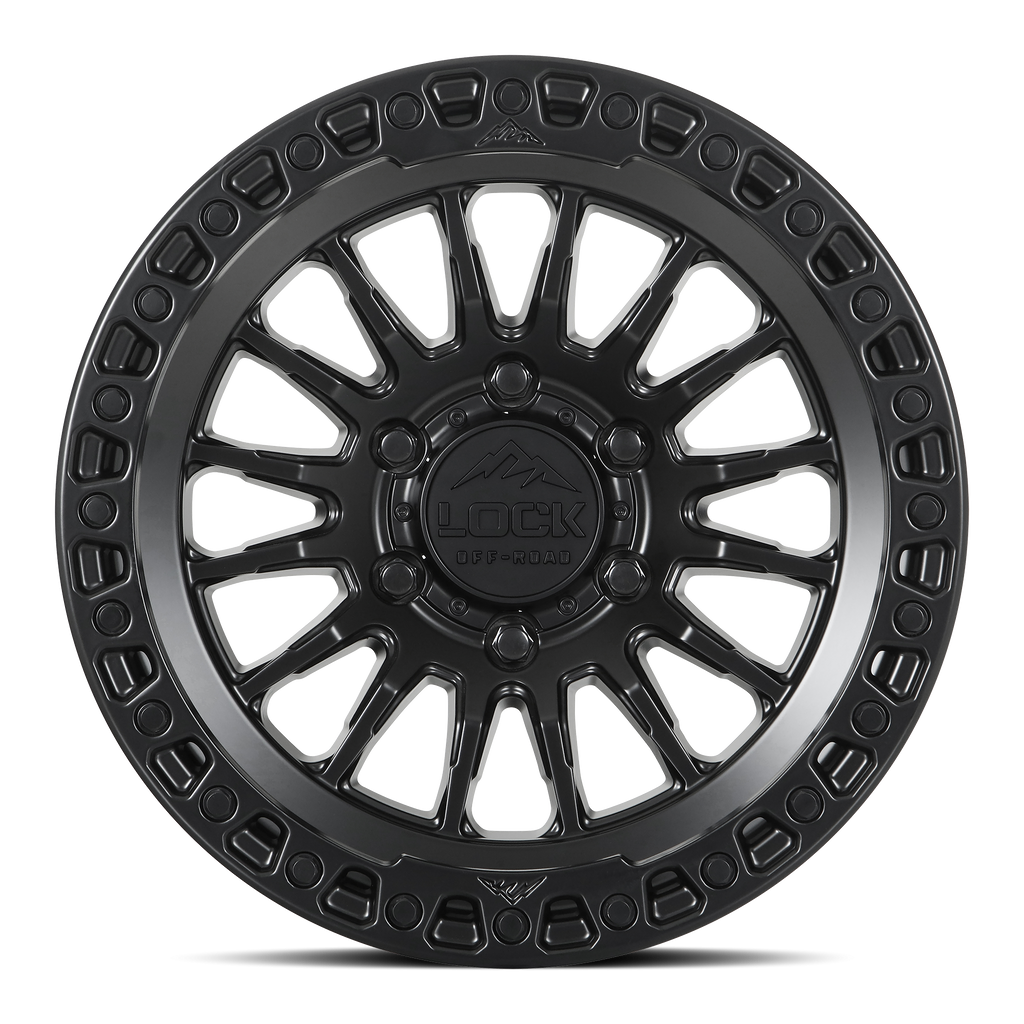GRIT- MATTE BLACK W MATTE BLACK RING