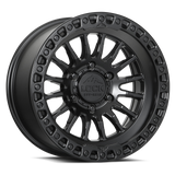GRIT- MATTE BLACK W MATTE BLACK RING