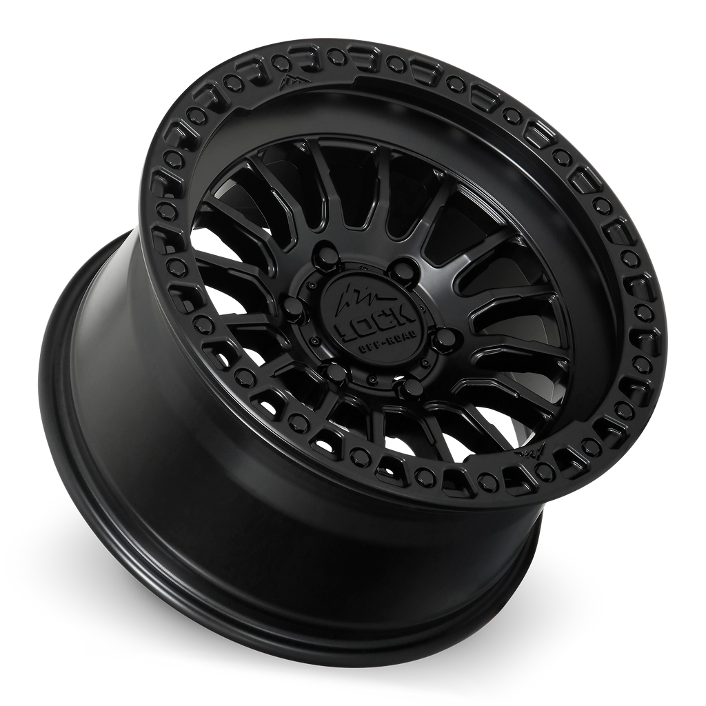 GRIT- MATTE BLACK W MATTE BLACK RING