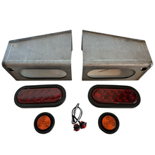 Load image into Gallery viewer, Heavy Duty LED Trailer Tail Light Kit 3/16 Steel