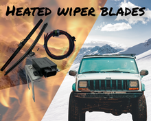 Load image into Gallery viewer, 1984-2002 Jeep Cherokee XJ Heated Wiper Blades with Installation Bracket