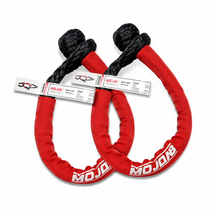 MOJAB Long Reach soft shackles  9/16” x 35”- Set of 2