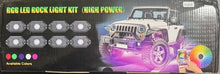 Load image into Gallery viewer, RGBW Rock Lights 8 Pack