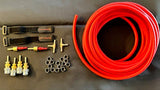 $100 DIY 4-Tire Inflation/Deflation System – Red Hose (Kit)