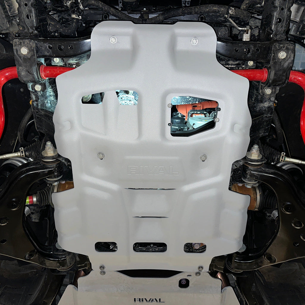 RIVAL Aluminum Engine Skid Plate 2021-2025 Toyota Tundra CrewMax (including Hybrid) | 2022-2025 Toyota Sequoia