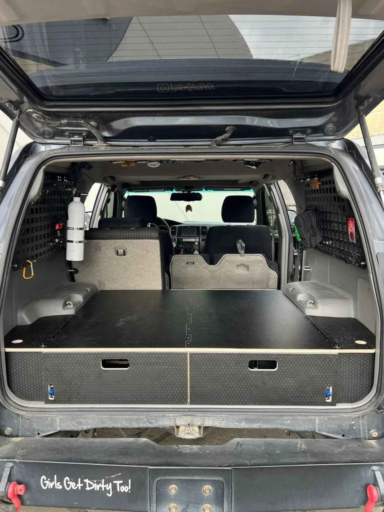 4Runner Dual Drawer Storage PreCut Kit - 2 Options