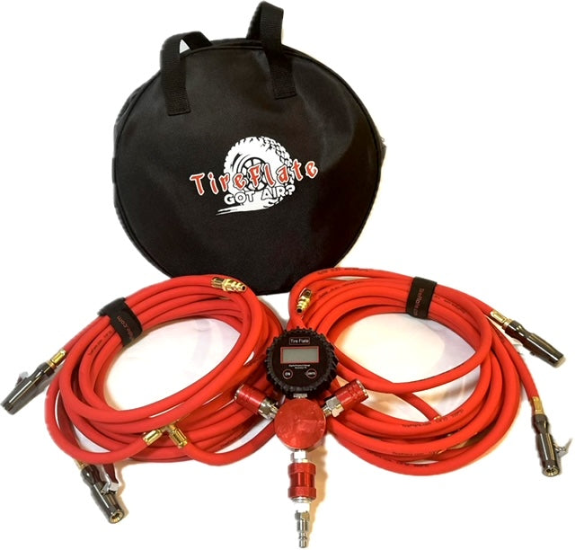 Combo Pac 300LPM 12V Twin Cylinder Heavy Duty Offroad, Overland Air Compressor