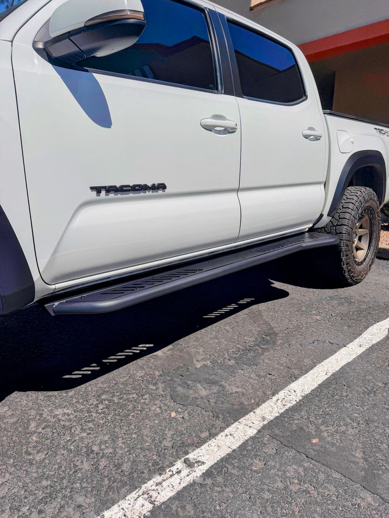 D2 Off-Road Heavy-Duty Bolt-On Rock Sliders – 05-23 Toyota Tacoma