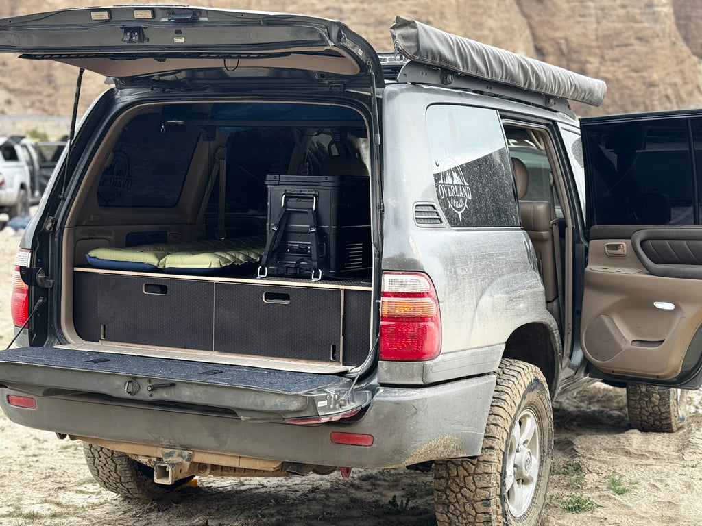 Land Cruiser 100 | Dual Drawer Storage System & Bed Platform | 1998–2007 Toyota