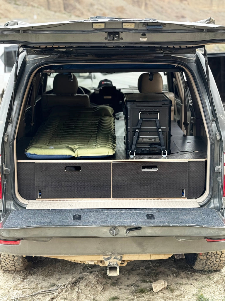 Land Cruiser 100 | Dual Drawer Storage System & Bed Platform | 1998–2007 Toyota