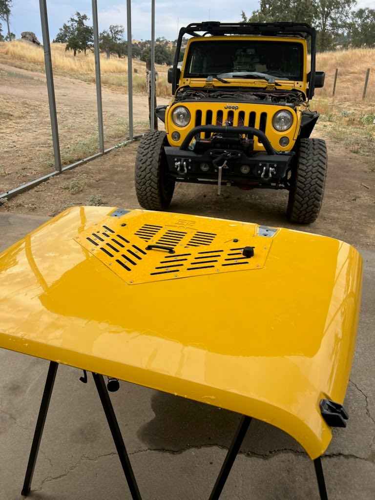 Hood Vent Kit for Jeep JK Wrangler (2007-2018)