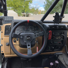 Load image into Gallery viewer, 13.5''  MOJAB Deep Dish Steering Wheel Leather/Suede