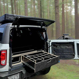 Bronco 4-Door Single Drawer Storage PreCut Kit - 2 options