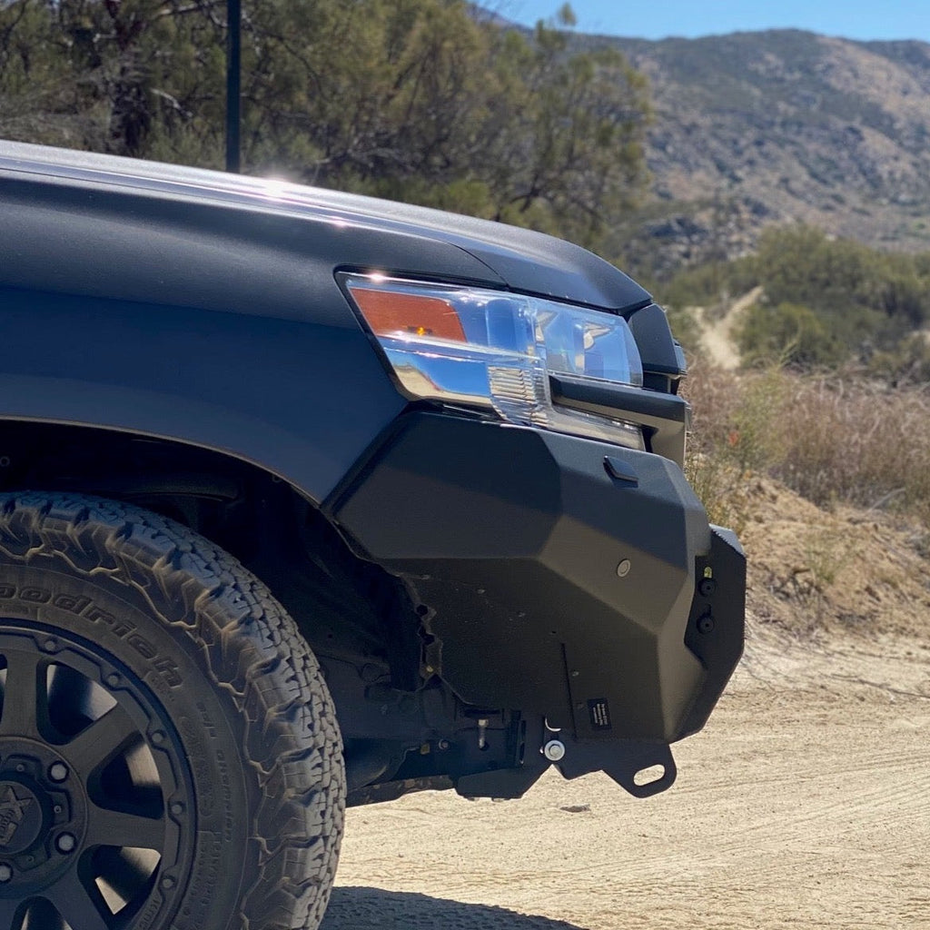 RIVAL Front Aluminum Bumper 2016-2021 Toyota Land Cruiser 200 Series with Winch Mount