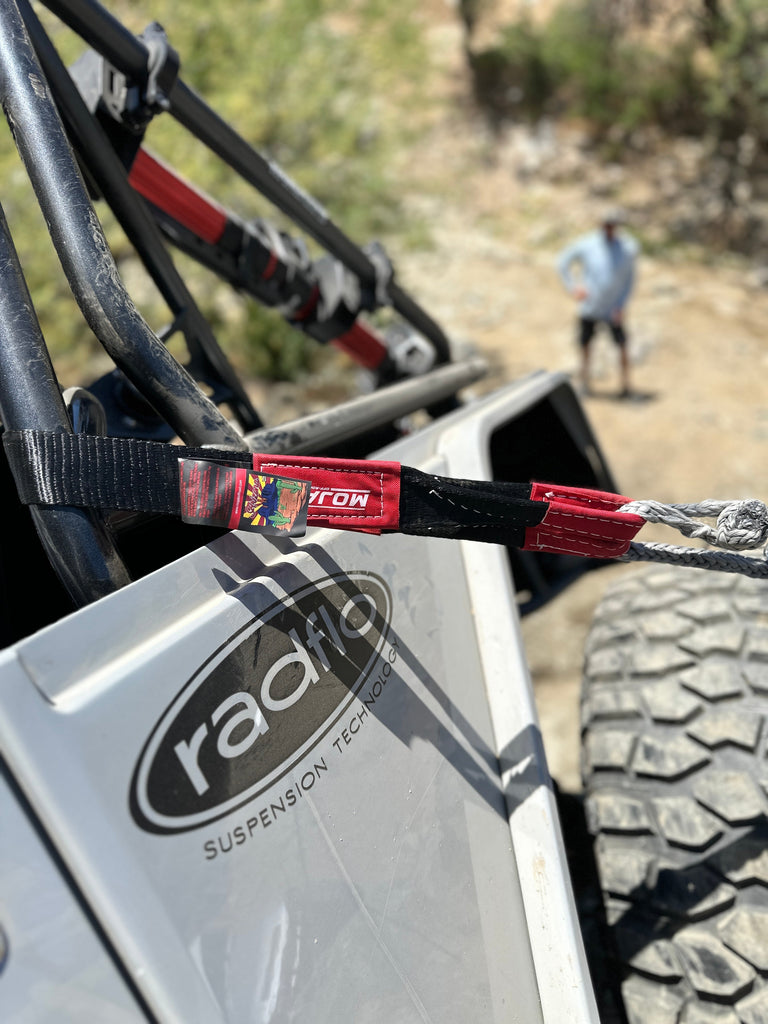 2''x4' Short Strap / Winch Strap (Lifetime Warranty)