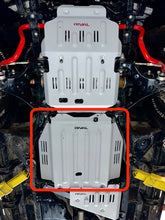 Load image into Gallery viewer, RIVAL Aluminum Transmission Catalytic Converter Skid Plate 2021-2025 Toyota Tundra Hybrid | 2022-2025 Toyota Sequoia
