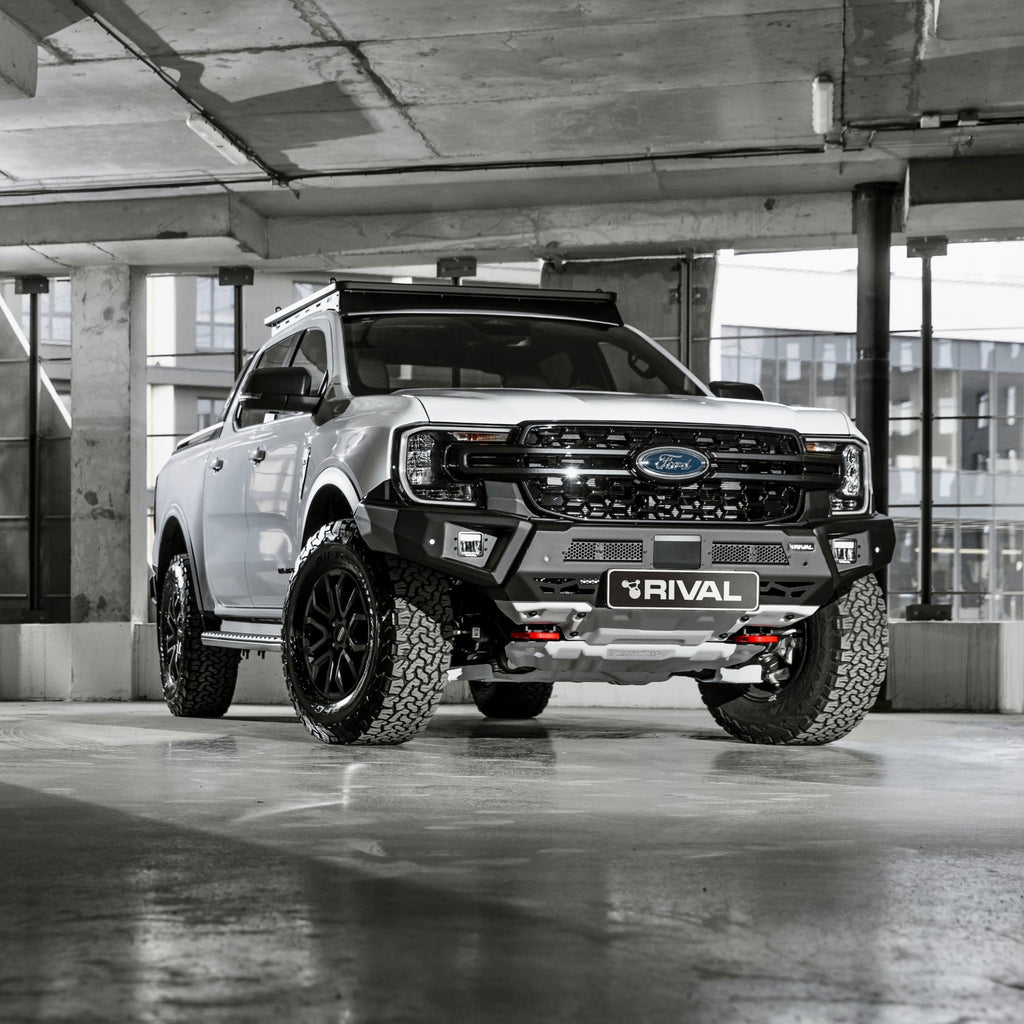 RIVAL Front Aluminum Bumper 2024-2025 Ford Ranger with Winch Mount and Recovery Points