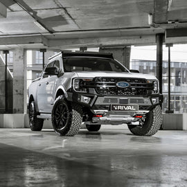 RIVAL Front Aluminum Bumper 2024-2025 Ford Ranger with Winch Mount and Recovery Points