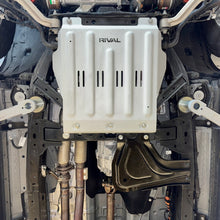 Load image into Gallery viewer, RIVAL Aluminum Transmission Skid Plate 2024-2025 Ford Ranger FX4 | 2021-2025 Ford Bronco