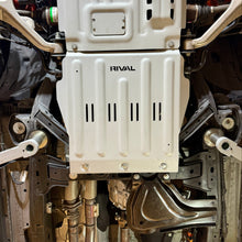 Load image into Gallery viewer, RIVAL Aluminum Transmission Skid Plate 2024-2025 Ford Ranger FX4 | 2021-2025 Ford Bronco