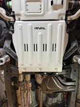 Load image into Gallery viewer, RIVAL Aluminum Transmission Skid Plate 2024-2025 Ford Ranger FX4 | 2021-2025 Ford Bronco