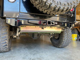 Rear Diamond Series Stubby Bumper for Jeep TJ/YJ Wrangler