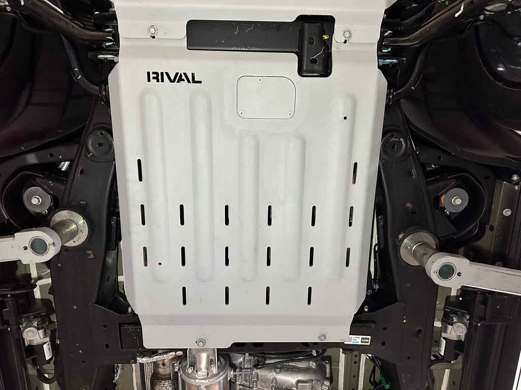 RIVAL Aluminum Transmission Skid Plate Cadillac Escalade GMC Sierra Yukon Chevrolet Tahoe Silverado
