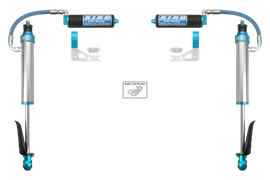 King Shocks 2024+ Lexus GX550 Overtrail 2.5 Dia. Front Coilover w/ Remote Reservoir - Pair