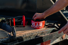 Load image into Gallery viewer, 2" x 10' Ratchet Tie-Down (Closed hook) and 2'' x 39'' Axle Tie-Down Set (Pack of 4) (Lifetime Warranty)