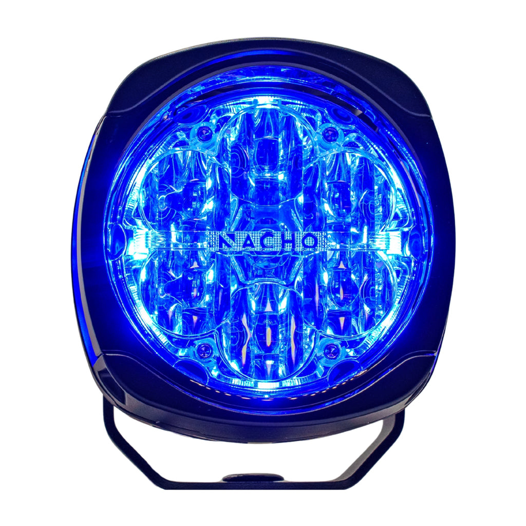 NACHO Quatro Chase light promoting safety and visibility in challenging environments.