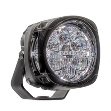 Load image into Gallery viewer, NACHO Quatro Off-Road light mounted on a vehicle, demonstrating off-road readiness.