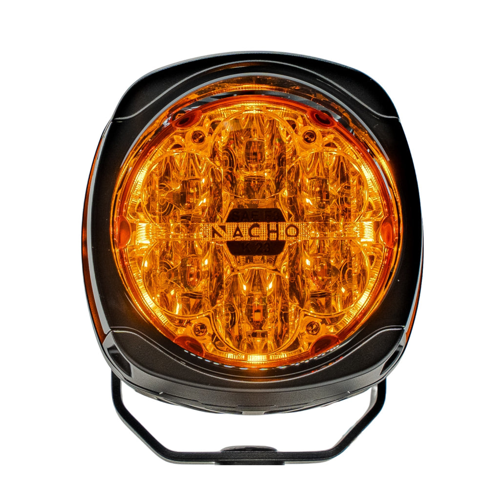 Detailed view of the NACHO Quatro SAE showing the IP68 water resistance feature.