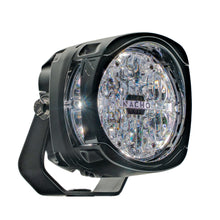 Load image into Gallery viewer, Side profile of the NACHO Quatro SAE highlighting the impact resistant lens design.
