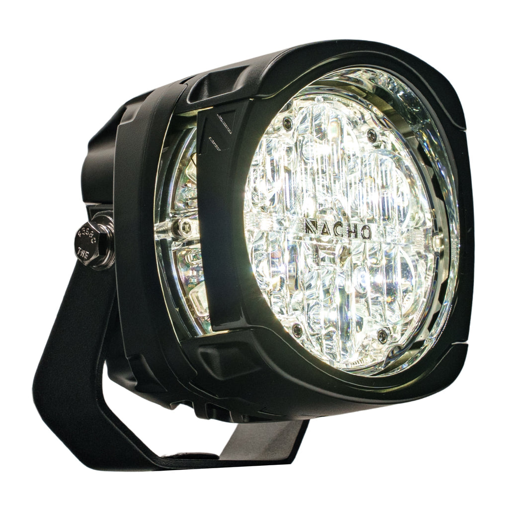 NACHO Quatro Chase light with strobe patterns to ensure drivers are seen clearly.