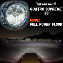 Load image into Gallery viewer, NACHO Supreme lights projecting bright beams on a dark road.